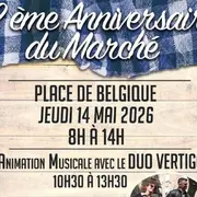 12ᵉ Anniversaire Du Marché Place De Belgique