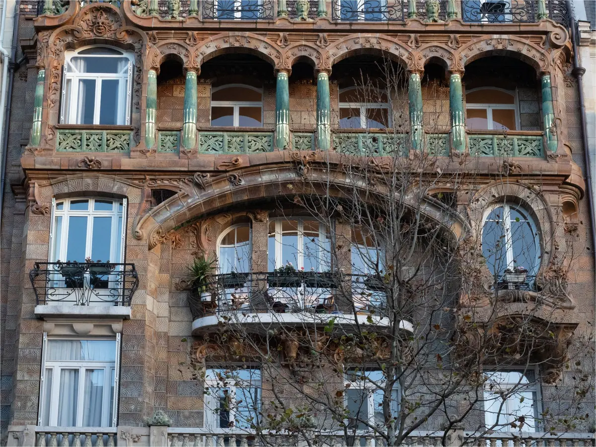 L&rsquo;immeuble Lavirotte &agrave; Paris