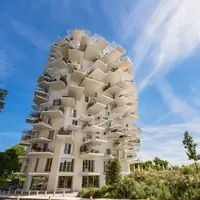 L’Arbre Blanc de Montpellier, un immeuble aux balcons si particuliers DR