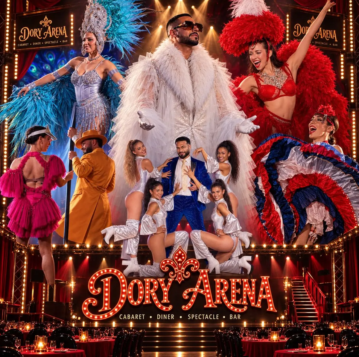 Dory Arena – Rêve Rouge, cabaret près de Toulouse
