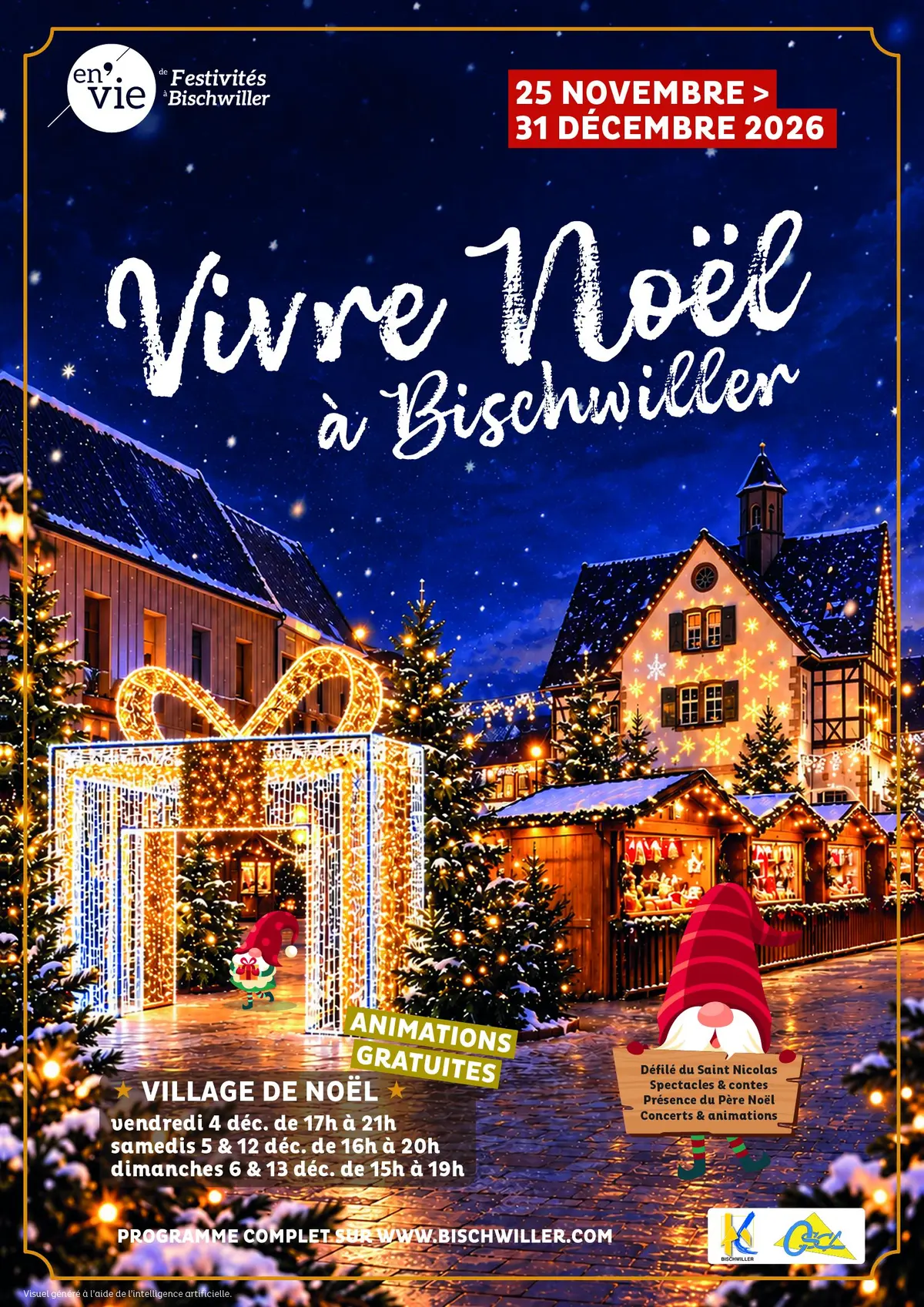 Le Marché de Noël à Bischwiller