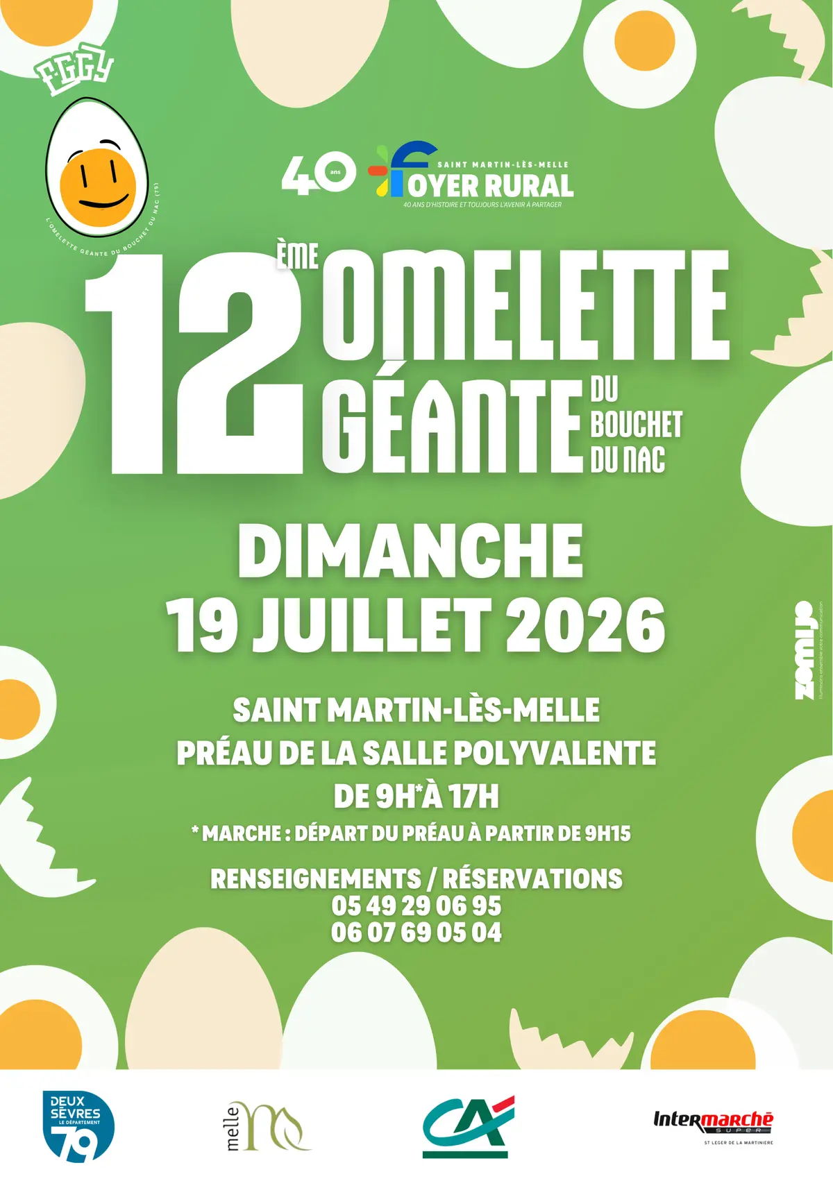 12e édition de l’Omelette Géante du Bouchet du Nac