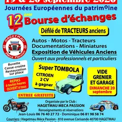 12ème Bourse d'échanges autos, motos et tracteurs