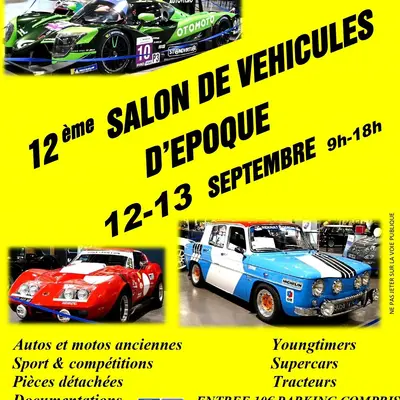 12ème Salon de Véhicules d’Époque