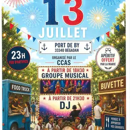 13 juillet au port de By