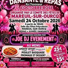 Repas dansant d'octobre rose 