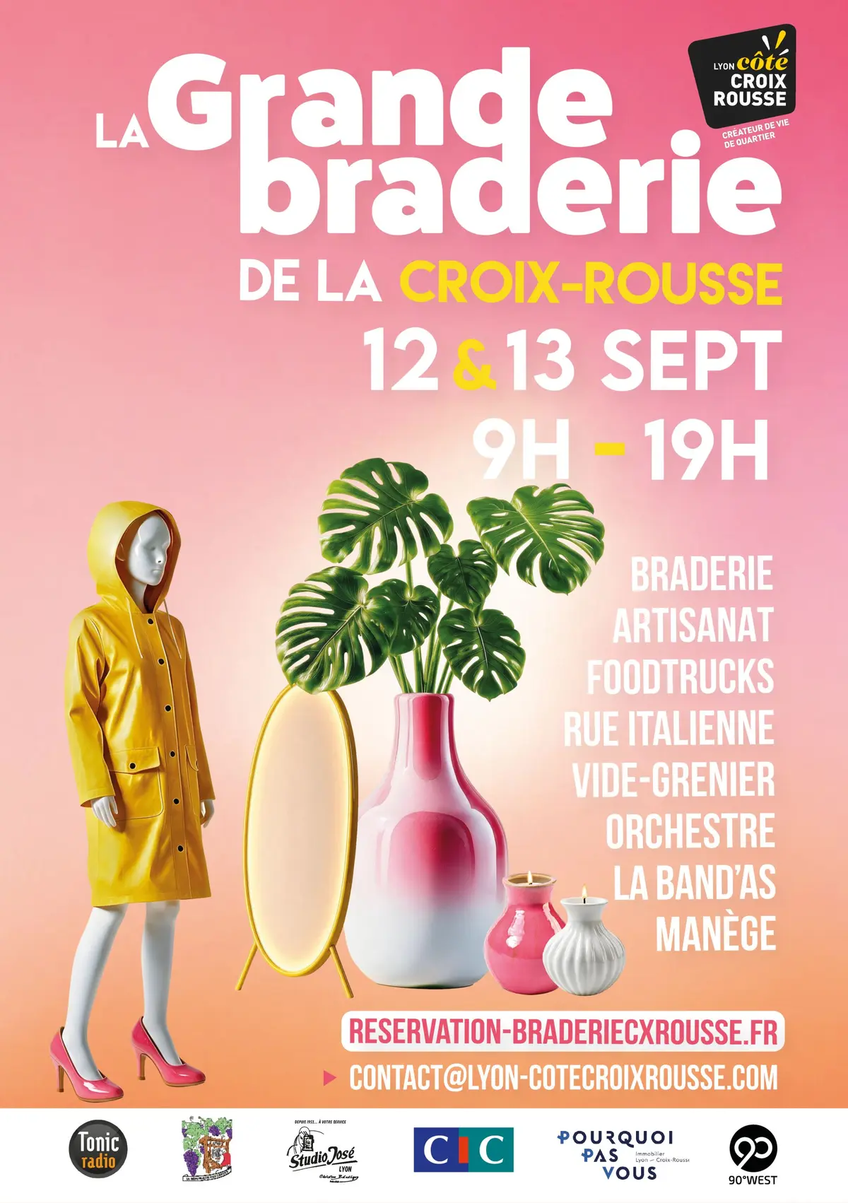 La Grande Braderie et le vide-grenier de la Croix-Rousse : 12-13 septembre 2026