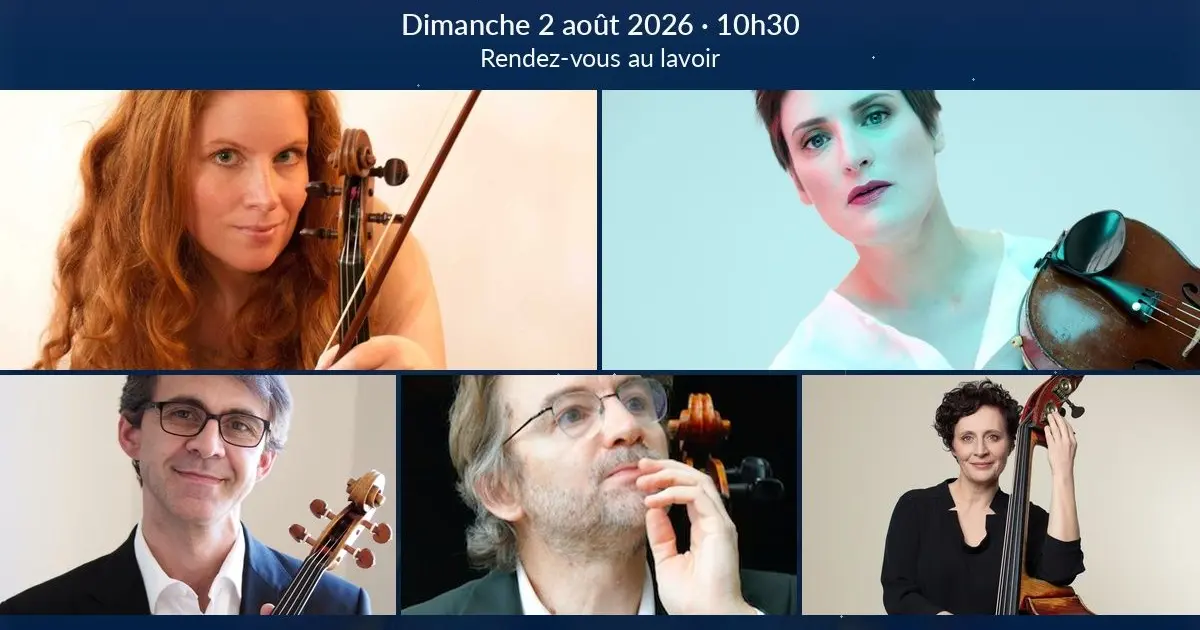 Promenade musicale dans les jardins de Sagonne - Carte blanche aux musiciens