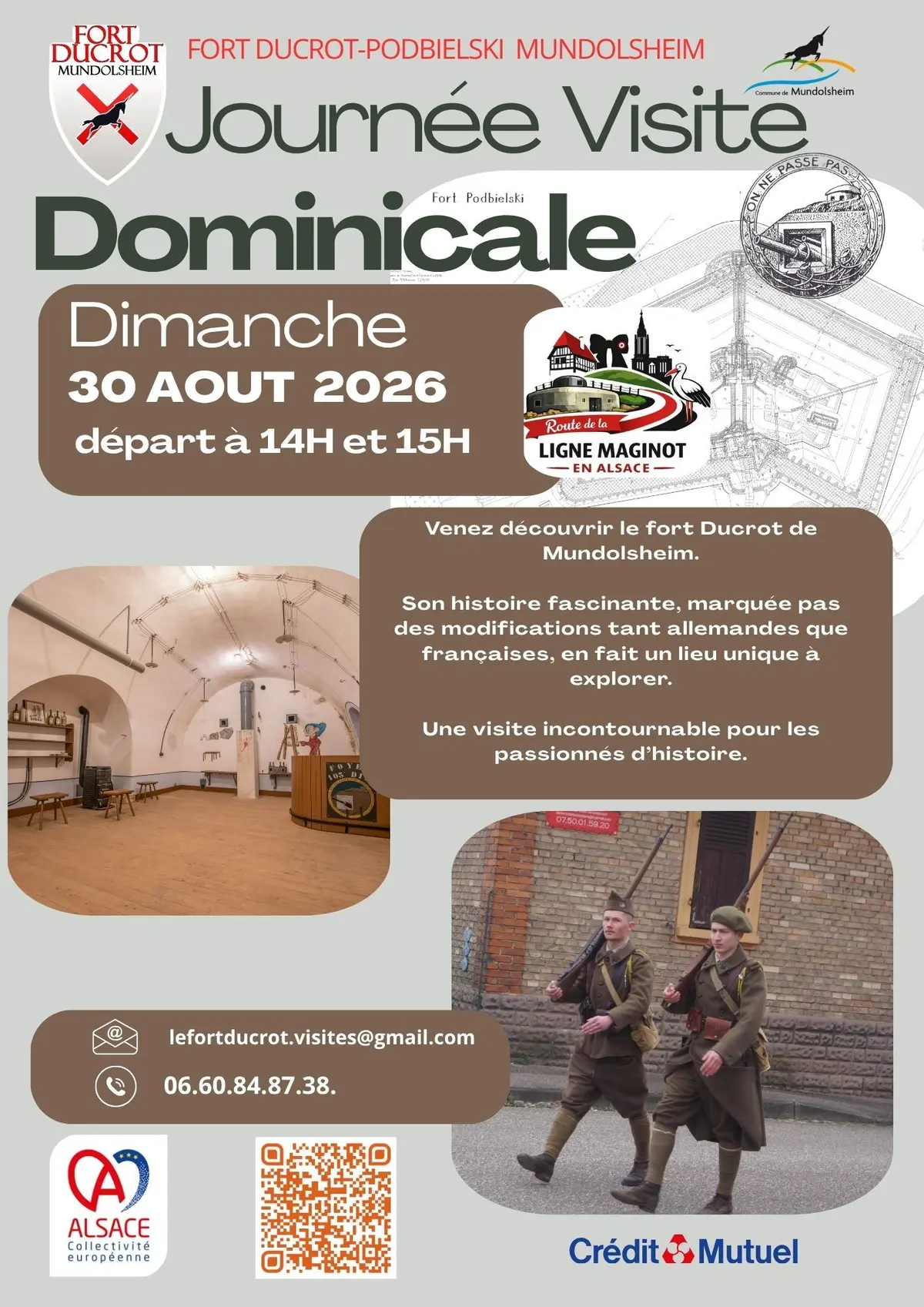 Visite guidée dominicale / Route de la ligne Maginot d'Alsace 