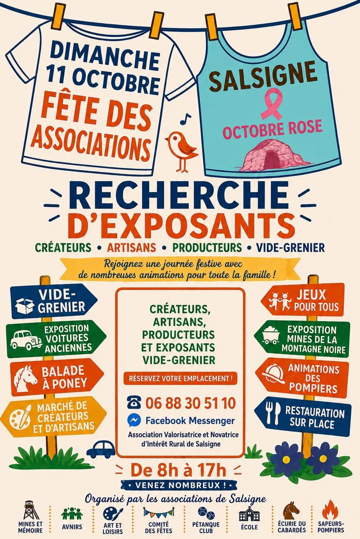 Fête des associations et octobre rose