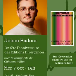 Soirée Anniversaire des Editions DIVERGENCES