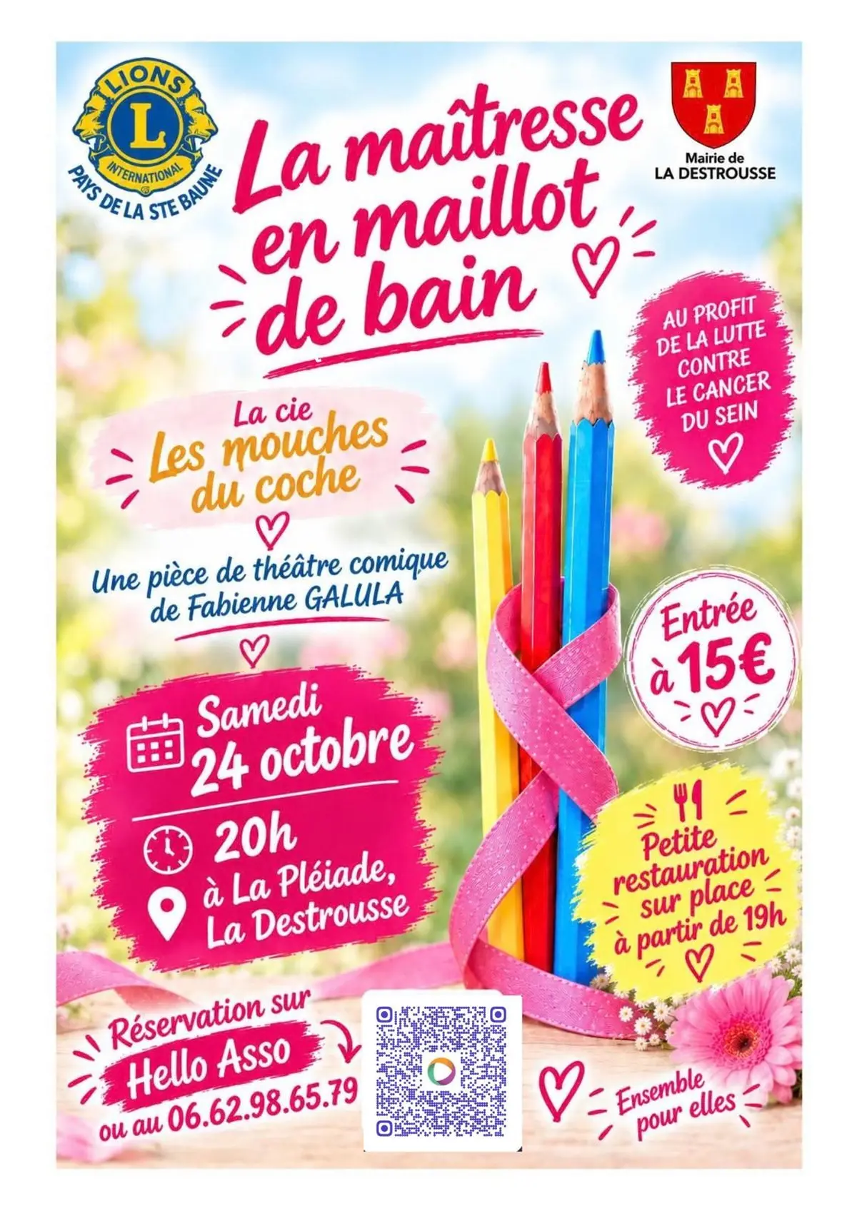  La maitresse en maillot de bain  