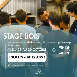 Stage Sauvetage de Vacances