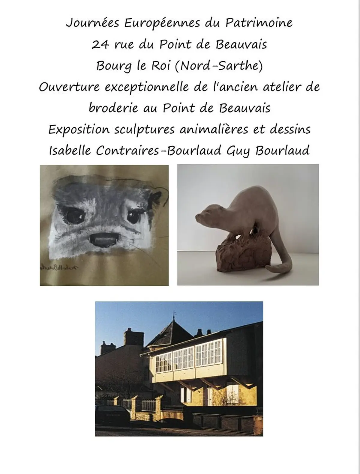 Ancien Atelier de Broderie au Point de Beauvais - Expositions