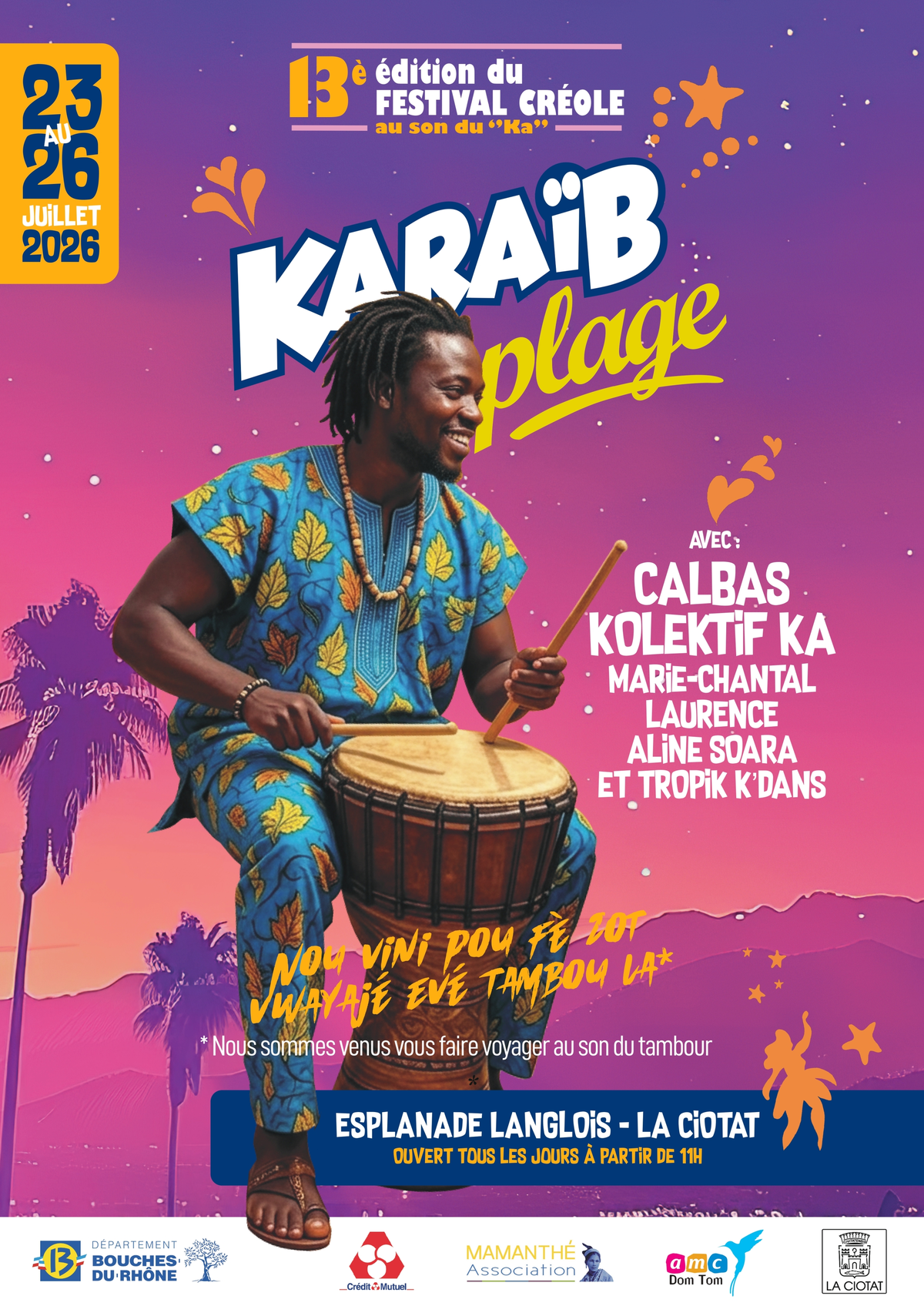 13ème Festival Créole Karaïb Plage