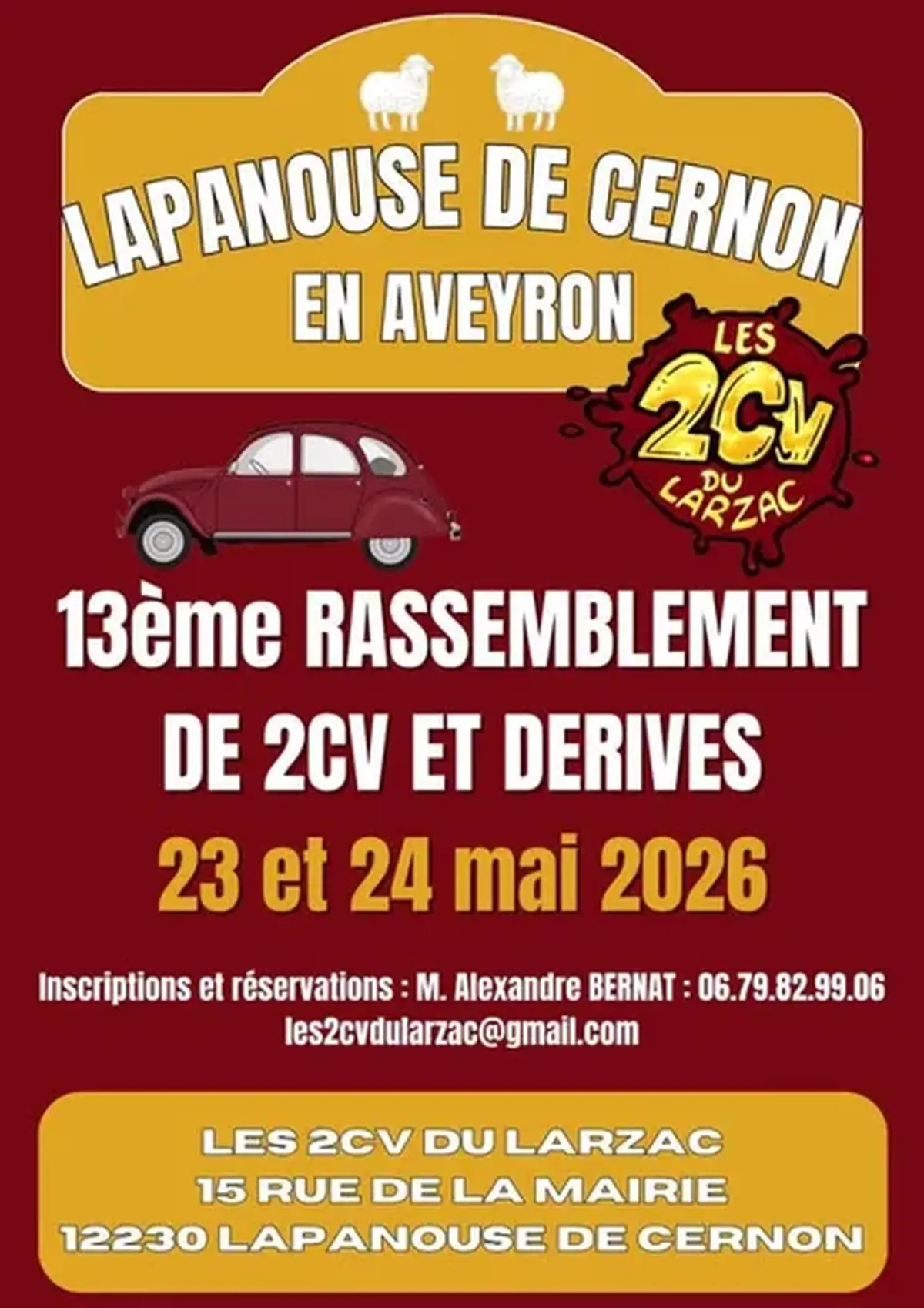 13ème Rassemblement de 2CV et dérives