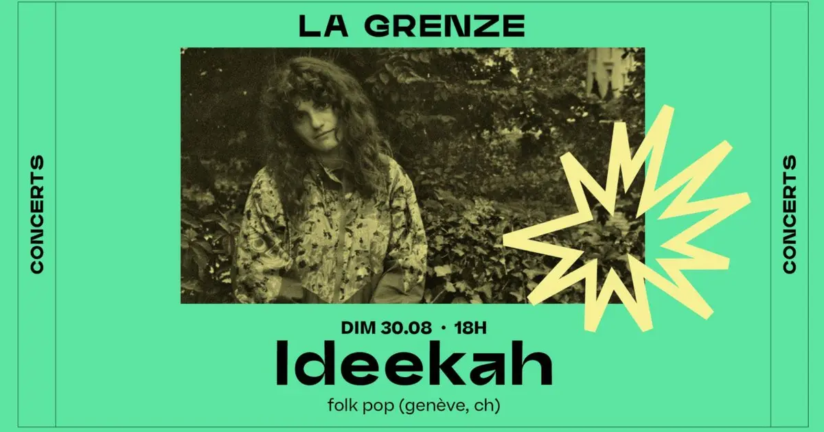 Ideekah en concert en terrasse à La Grenze