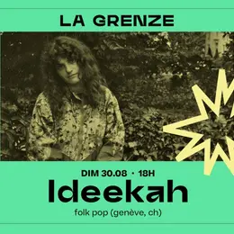 Ideekah en concert en terrasse à La Grenze