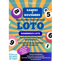 Loto du comité des fêtes du Vigen 