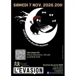 Spectacle M.Hibou et ses chouettes musiciens