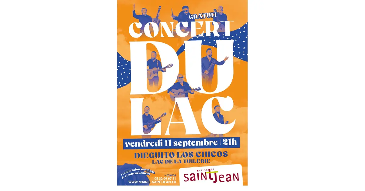 Concert du Lac gratuit avec Dieguito Los Chicos