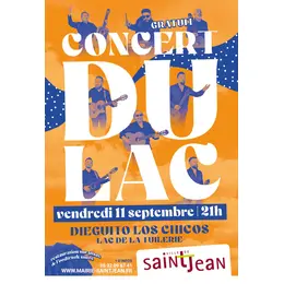 Concert du Lac gratuit avec Dieguito Los Chicos