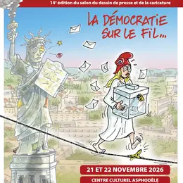 14e salon Papiers d'actu la démocratie sur le fil