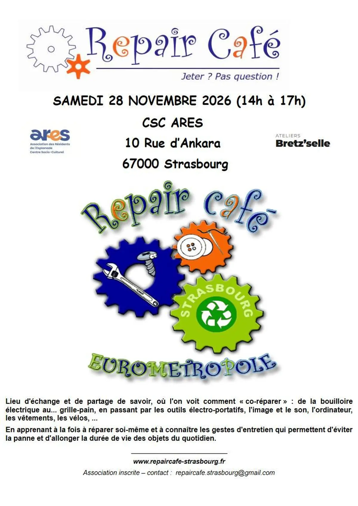Repair Café (café réparation)