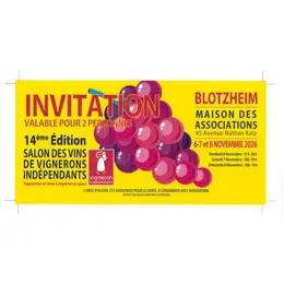 14ème salon des vins des vignerons indépendants de Blotzheim