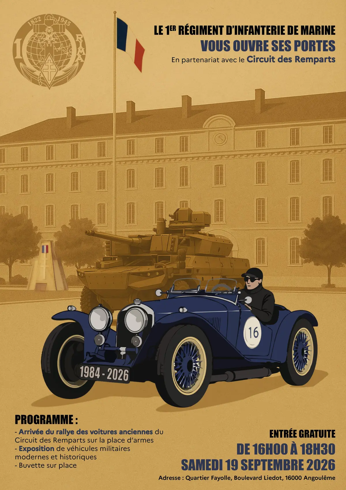 Le 1er RIMa ouvre ses portes pour le Circuit des Remparts