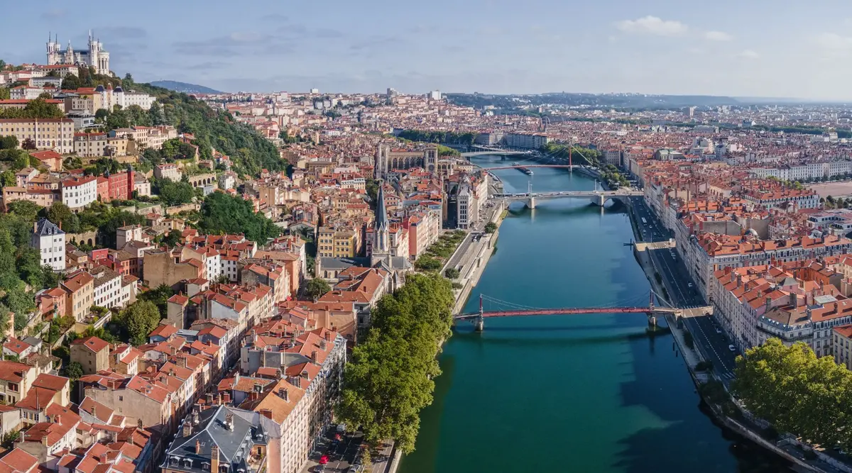 Lyon et ses berges