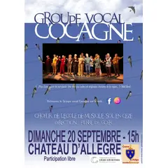 Concert groupe vocal Cocagne