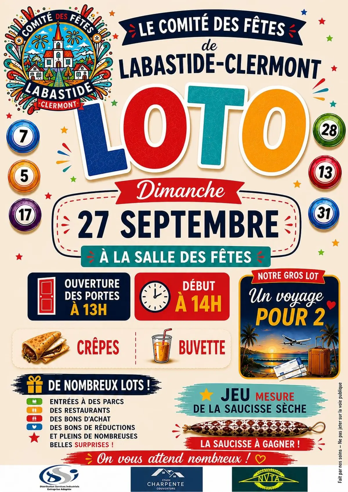 Loto du Comité des Fêtes 