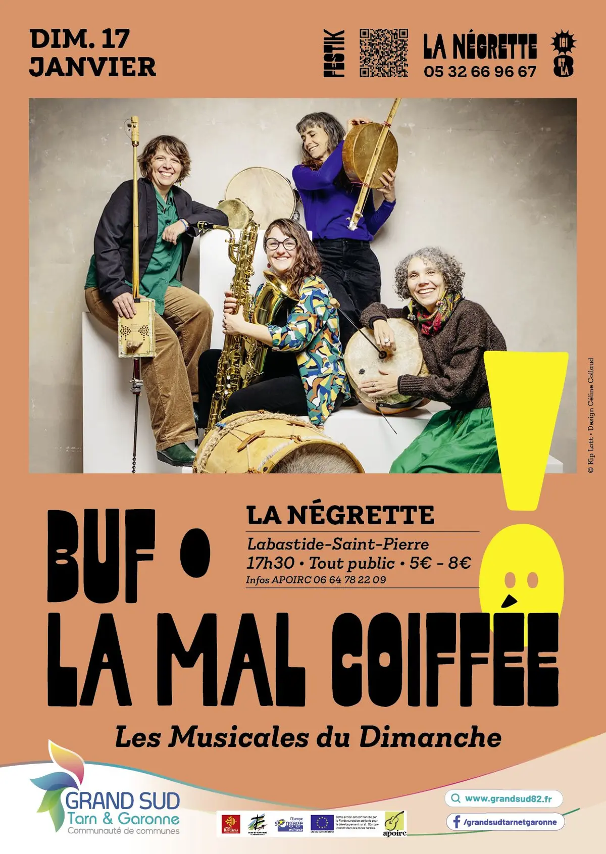LA MAL COIFFEE Les Musicales du Dimanche 