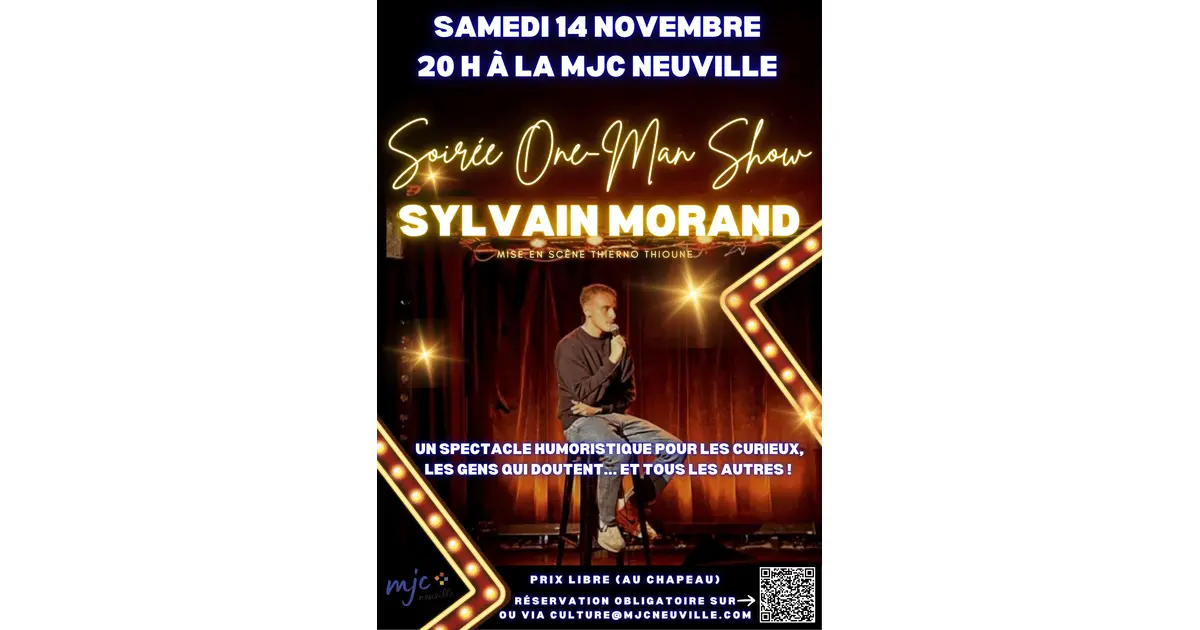 Soirée One Man Show : Sylvain Morand