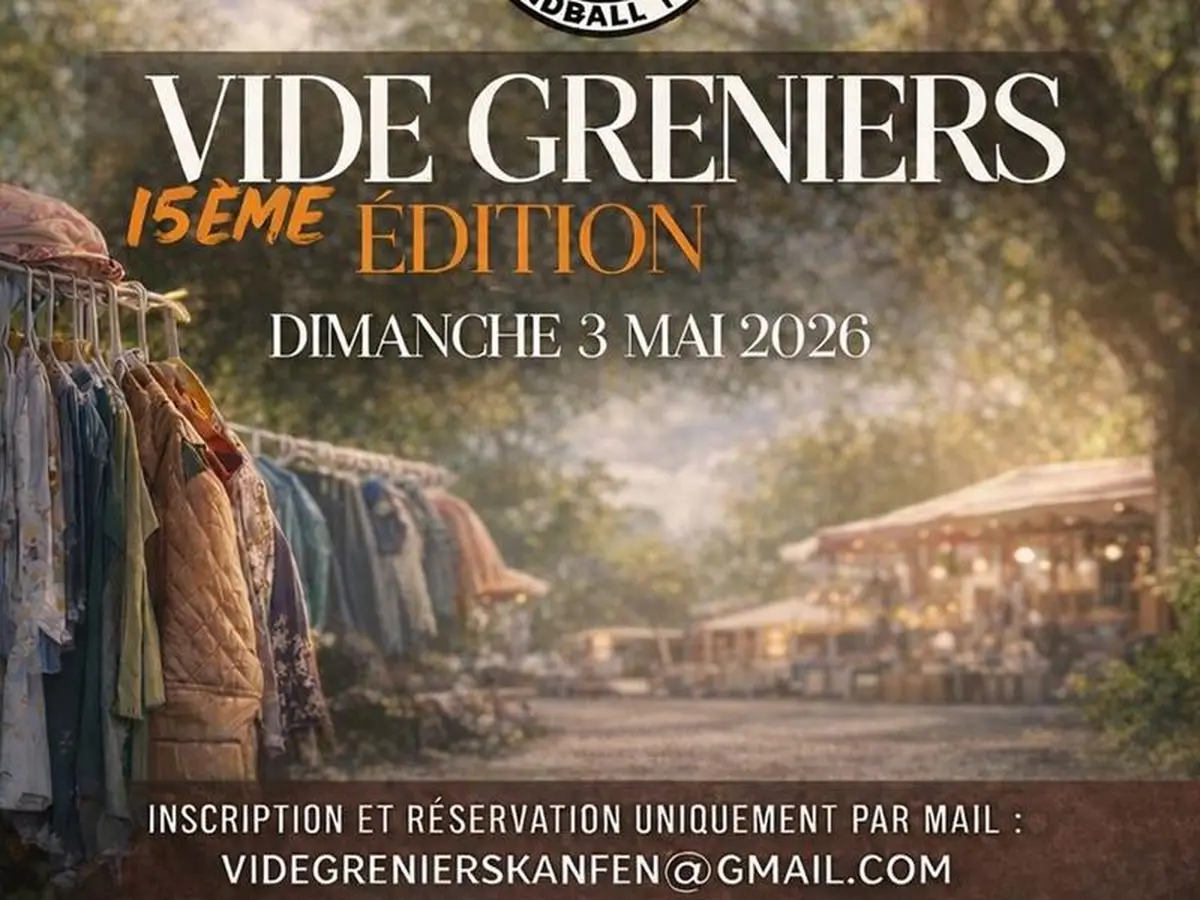 15e Vide greniers de l'AS Kanfen