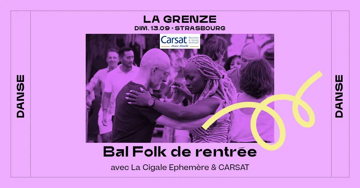 Bal Folk de rentrée avec La Cigale Ephemère