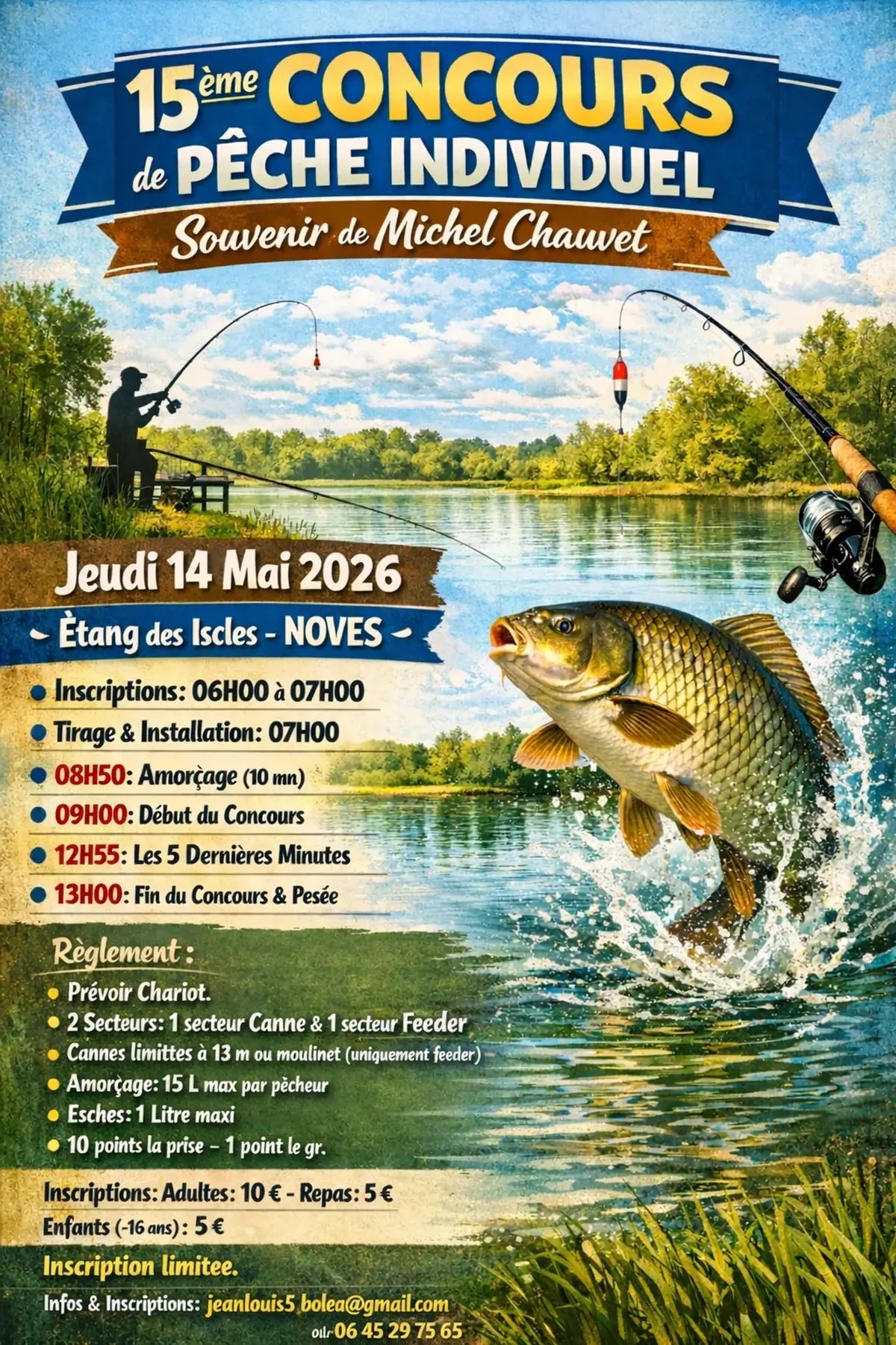 15ème concours de pêche individuel