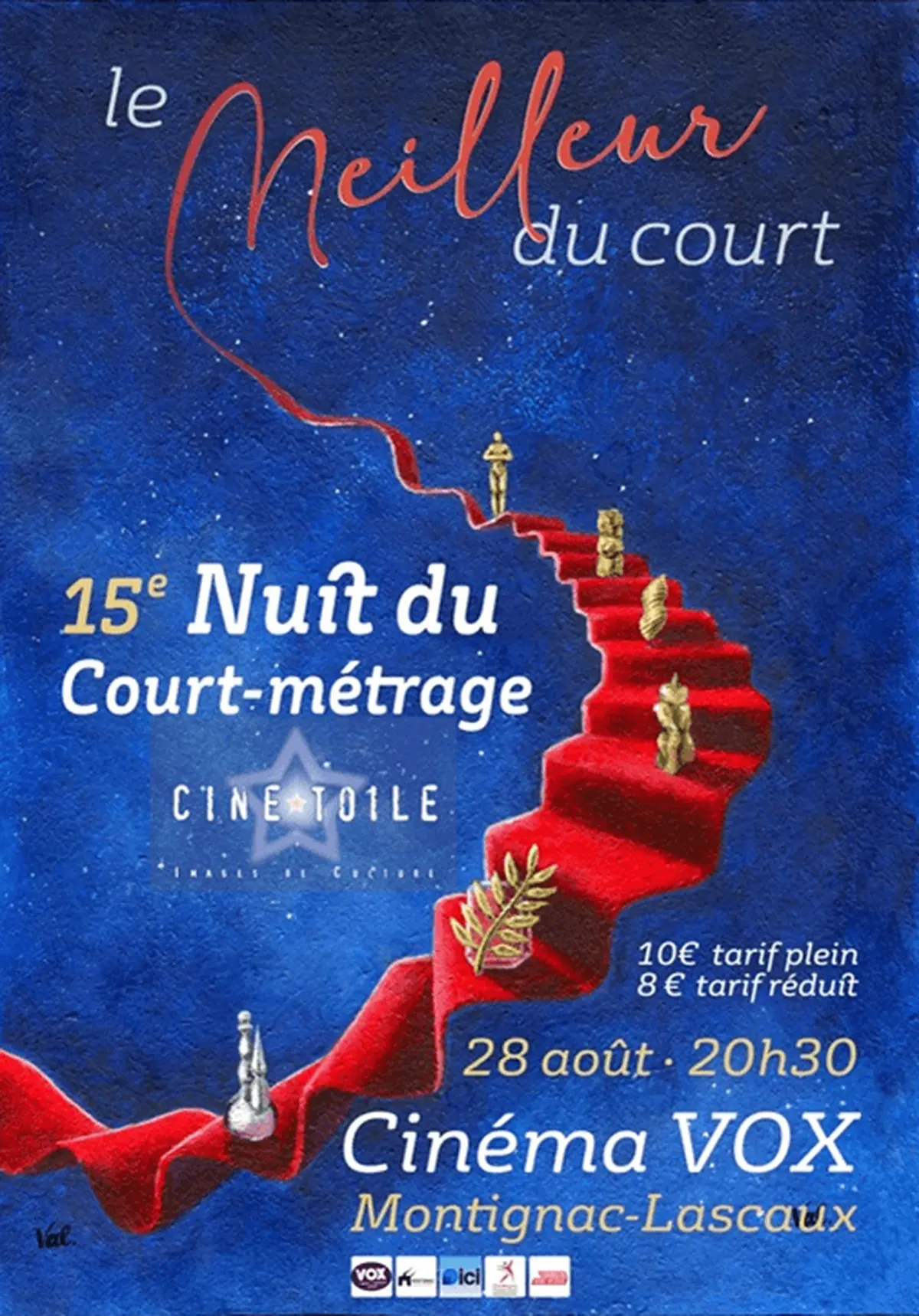 15ème édition de la nuit du court métrage - Le meilleur du court