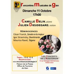 Réminiscences : Franck, Stravinsky, Ravel