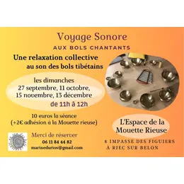 Voyage sonore aux sons des Bols chantants 