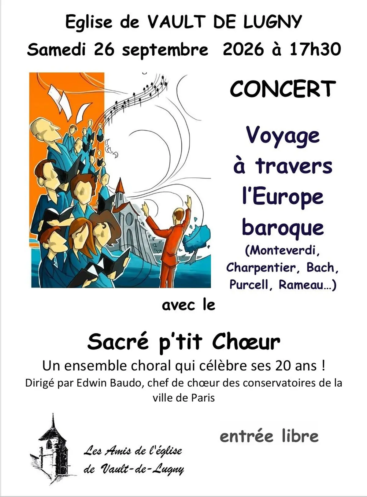 Concert Voyage à travers l'Europe baroque