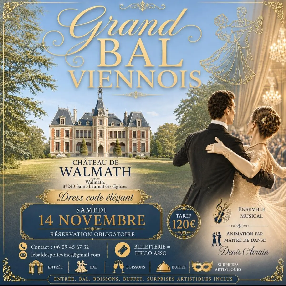 Bal Viennois au Château de Walmath