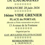 16ème édition Du Vide Grenier