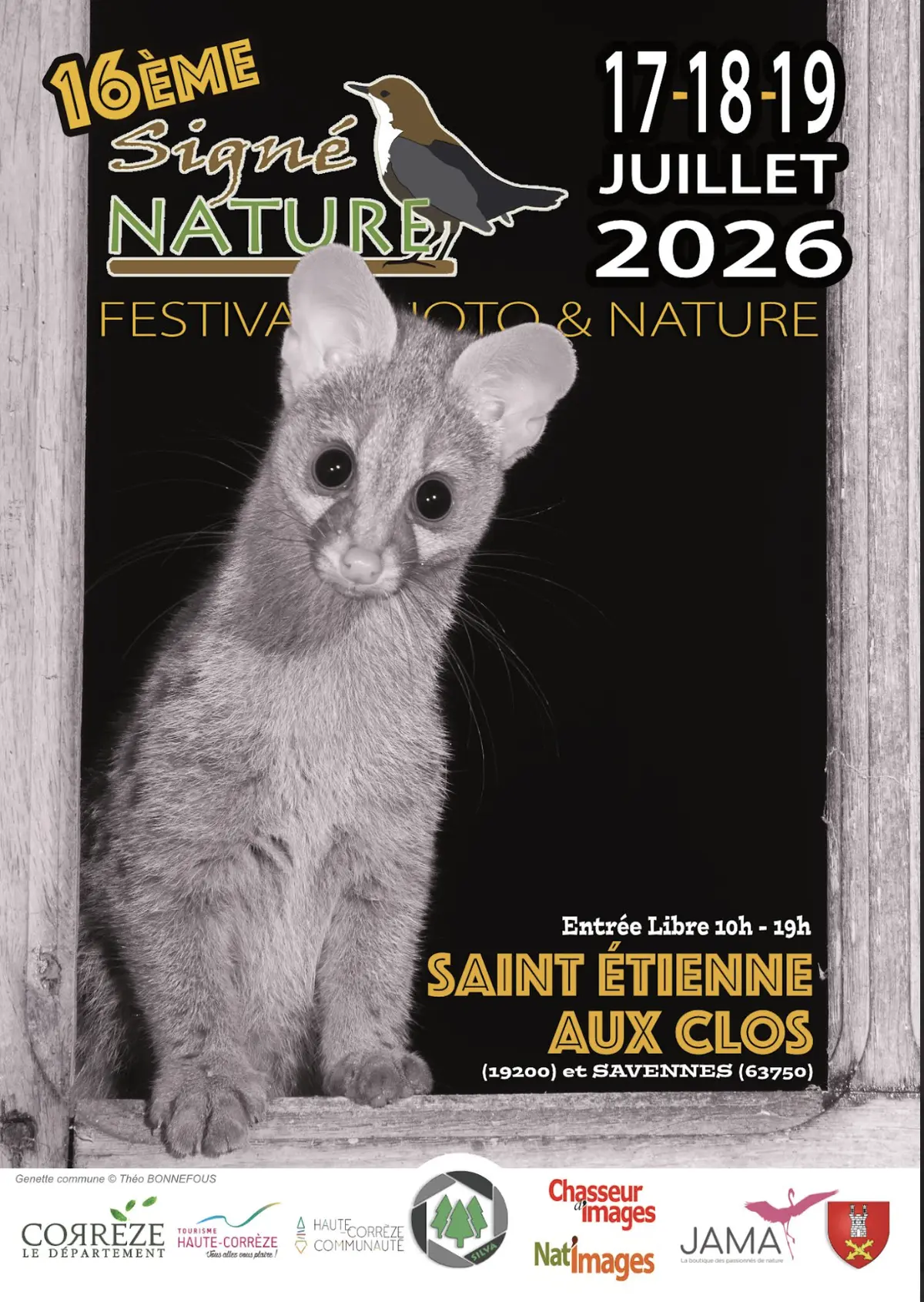16ème édition Festival photographique Signé Nature