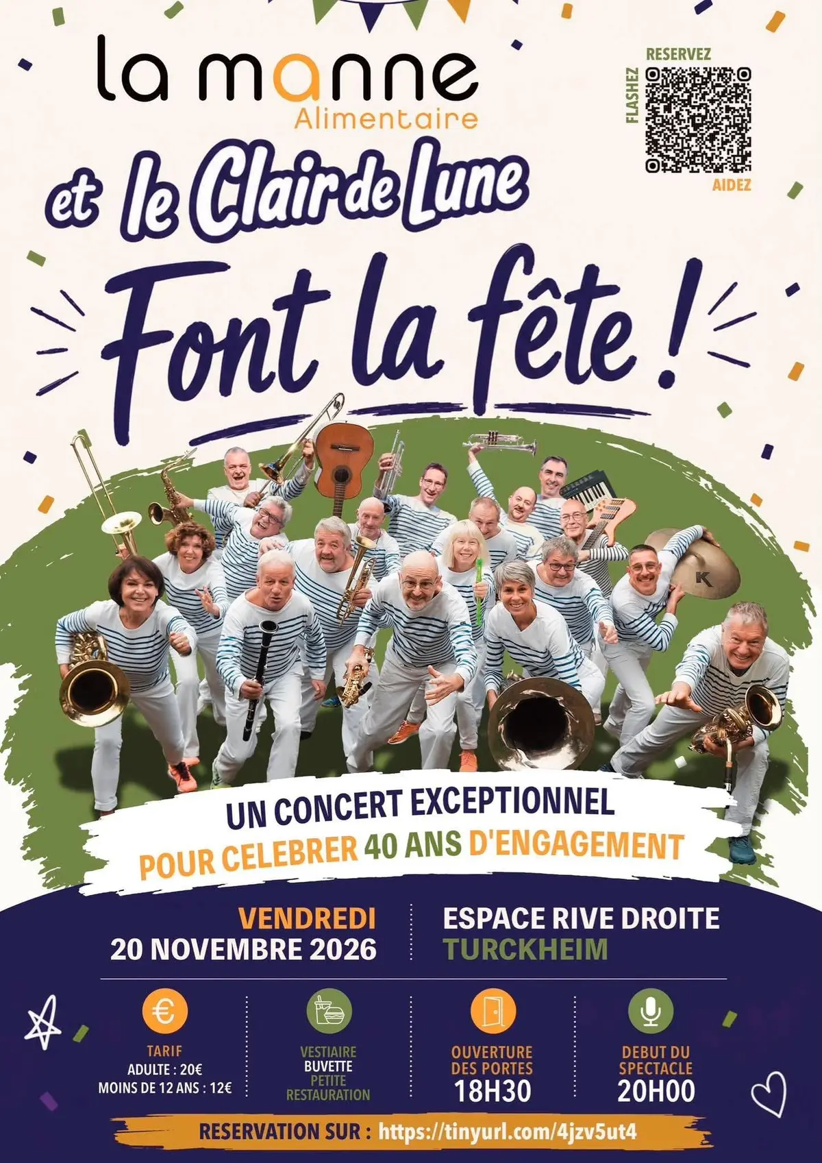 La Manne Alimentaire et le Clair de Lune font la fête