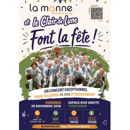 La Manne Alimentaire et le Clair de Lune font la fête
