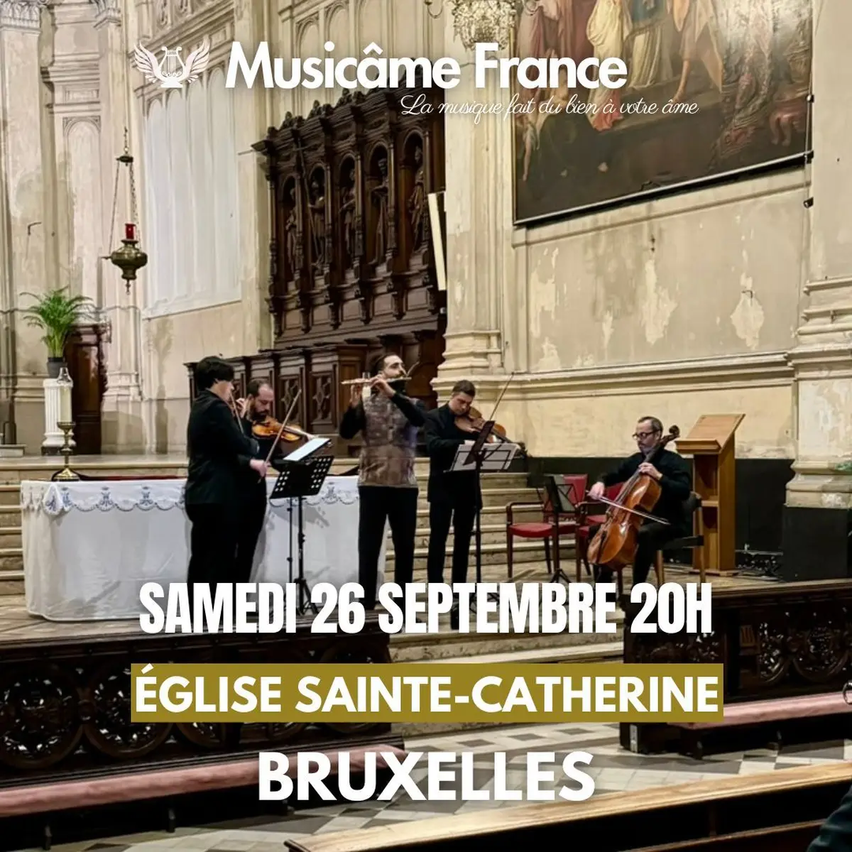Concert à Bruxelles : Ravel, Debussy, Cantemir, Mozart, Vivaldi, Bach, Weber