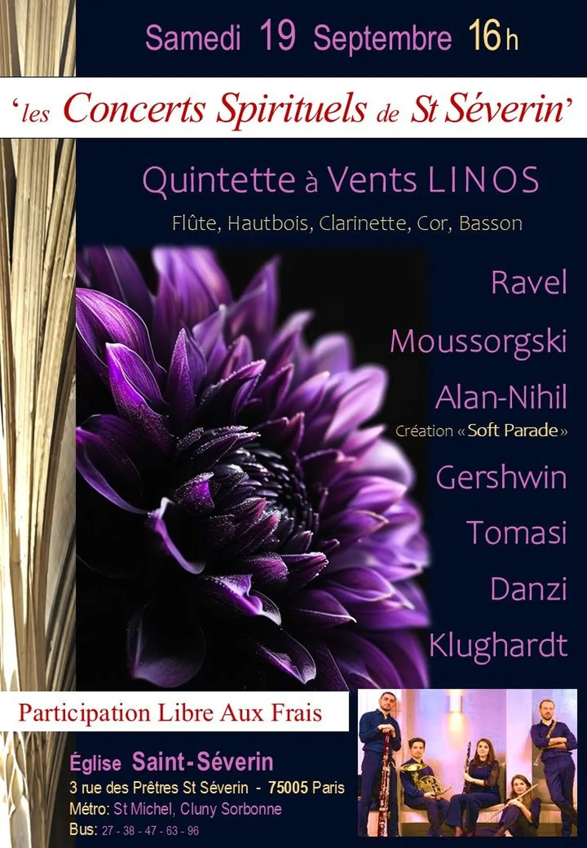 Quintette à Vents : Linos