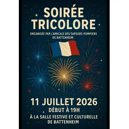 Soirée tricolore
